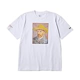 ニューエラ(NEW ERA) 半袖 コットン Tシャツ The Met フィンセント・ファン・ゴッホ ホワイト レギュラーフィット 14457274 (ホワイト/S/Men's、Lady's)