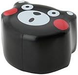 不二貿易 くまモン アニマル スツール ブラック 33000