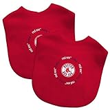 Baby Fanatic Team Color Bibs, Boston Red Sox, 2-Count by Baby Fanatic [並行輸入品]