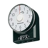 パナソニック ダイヤルタイマー 11時間形・コンセント直結式 ブラック WH3101BP