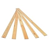 【ノーブランド品】DIY ひのき板(節穴あり) 1500mm 5枚セット