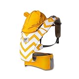 SONARIN 軽量通気性のベビーキャリア、簡単な旅行、人間工学に基づいた、ファッションプリント、持ち運びが簡単で簡単なママ、あなたの子供の成長に適応、100％保証と無料配達、理想的なギフト(イエロー