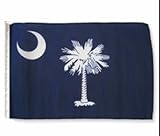 12X18 12X18 State Of South Carolina Sleeve Flag Boat Car Garden [並行輸入品]