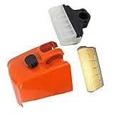 P Prettyia カバーアセンブリ付きエアフィルター　スチール 021 023 MS210 MS230 MS250　チェーンソー 用　部品　交換