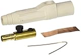Leviton 15D21-W 15 Series Taper Nose, Male Plug, Contact & Insulator, Cam-Type, Detachable, Single S