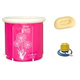 lqqgxl、Bath大人用折り畳みインフレータブルプラスチックThicker Bathtub Inflatable Bathtub 70*75CM LQQGXL
