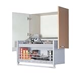 スイングダウンウォール [JDS90502] ショートキャビネットタイプ 900mmキャビネット用 昇降式キャビネット 吊戸棚用 オークス 収納棚 キッチン棚