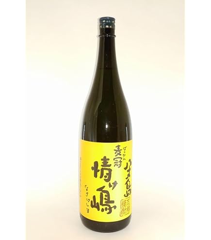 Amazon.co.jp: 八丈興発 麦冠 情け嶋 麦焼酎 25度 1800ml : 食品・飲料
