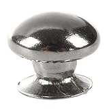 SODIAL(R)100個7ミリメートルラウンド金属リベットリベットリベット手袋ベルトリベット