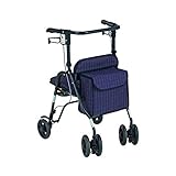 島製作所 歩行車 シンフォニーSP 格子紺 ダイエット 健康 健康器具 車椅子 [並行輸入品]