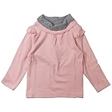 《春秋冬対応》SCHNEE(スネー) フライス天竺ロンT 120cm /ピンク NO.F-661135