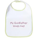 CafePress - My Godfather Loves Me! - Bib by CafePress