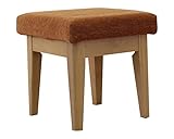 大川家具 関家具 LDスツール 幅40cm オレンジ 243872