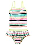 カーターズ Carter's ベビー 水着 紫外線カット UPF50+ Carter's Striped Tankini 12M (72-78cm)