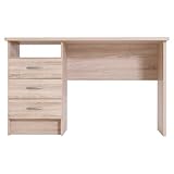 LOWYA （ロウヤ） 引き出し付きデスク 幅120cm 木製 デンマーク産 オーク 新生活