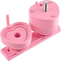 値下げ☆缶バッジメーカー ピンク 32mm 58mm Amazon.co.jp: 缶バッチマシーン 缶バッジメーカー 32mm 58mm