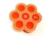 Silicone Baby Food & Snack Tray Prepare Homemade Baby Food and Store in a Multiportion Freezer Tray 