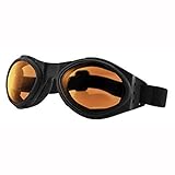 BOBSTER(ボブスター) バグアイ ゴーグル アンバーレンズ Bugeye Blk Frame Amber Lens BA001A [並行輸入品]