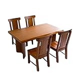 カントリー調 150cm ダイニングセット ダイニングテーブル 5点セット 4人掛け ダイニングテーブルセット アンティーク調 無垢 木製 パイン 和モダン