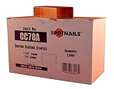 Spot Nails CC78A 1-3/8-Inch Crown 7/8-Inch Leg Carton Closing Staple [並行輸入品]