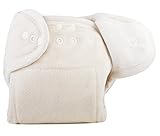 Mother-ease One Size Fitted Cloth Diaper (Stay Dry on Cotton) by Mother-Ease