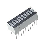 Myoffice 5ピース　10セグメントの棒グラフ　赤色のデジタルLEDライトバー