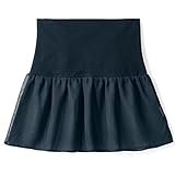 産後兼用マタニティ重ね着風お腹カバー　　（シフォン）ブラック　サイズ:マタニティＬ