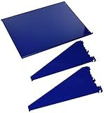 壁コントロールasm-sh-1612 12 " Deepペグボードシェルフアセンブリfor Pegboard and Slottedツールボード 12" ASM-SH-1612 BU 1