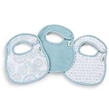 Born Free Soft Clean Bibs, Deco Circle, 3-Pack by Born Free [並行輸入品]