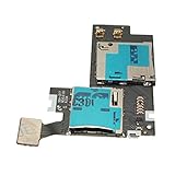 Flex+Memory & Sim Card Holder For Samsung Note 2 Lte N7105 (Usa)