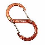 ビッグマン(BIGMAN) カラビナ(CARABINER) 80mm AFC6-8OR オレンジ