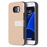 Dream Wireless Cell Phone Case for Samsung Galaxy S7 - Retail Packaging - Gold [並行輸入品]