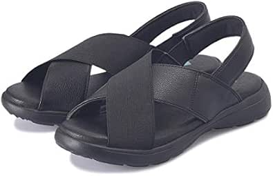 Amazon Co Jp ホーキンス ブリリアント サンダル Bl Marzia 3 0 Hw レディース Black 24cm シューズ バッグ