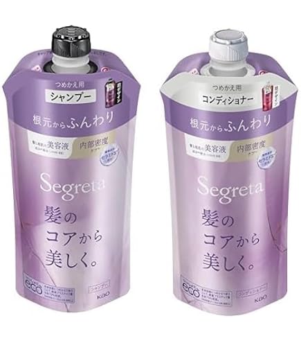 Amazon | セグレタ【セット】 シャンプー&コンディショナー うねる髪も