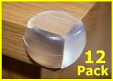 12X Round Soft Corner Protectors Baby & Child Furniture Protection by Dotty Deals