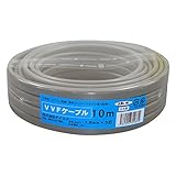 テイコク VVF ケーブル 3CX1.6mm  灰色 10m巻