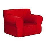 Offex OF-DG-LGE-CH-KID-SOLID-RED-GG Oversized Solid Kids Chair, Red [並行輸入品]