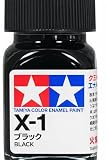 タミヤ(TAMIYA) エナメル塗料 X-1 ブラック 10ml 光沢