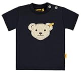 （シュタイフ） Steiff 刺しゅう入り Tシャツ 子ども用 (74cm/9M, 濃紺) [並行輸入品]