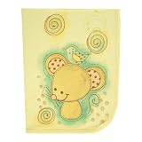 Clever Birds Baby Blanket, Soft Yellow, 30 x 40 by Clever Birds
