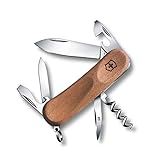 Victorinox Evowood 10スイス陸軍ナイフ、ウォールナット、スモール