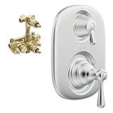 Moen K-T4111-30CH Kingsley 3-Function Moentrol Trim with Transfer Valve and 1/2-Inch CC Rough-in, Ch