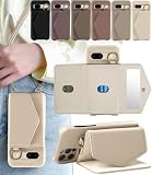LIISEA google pixel 7a ケース ショルダー グーグルピクセル7a ケース ストラップ付き pixel 7a ケース おしゃれ ピクセル7a ケースショルダー 耐衝撃 肩掛け 斜め掛け 可愛い スタンド機能 スマホケース Google Pixel 7a 携帯ケース ぐーくるぴくせる7a ケース 財布付き googleピクセル7a ケース 落下防止 ホワイト