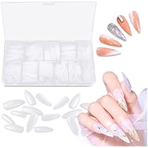透明ネイル　ネイル　パーティー　DIY ハンドメイド　練習　約500個入り 41OaWBQwgaL._AC_UL210_SR210,