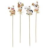 動物達とお散歩ピック4種セット
