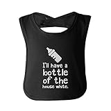 Bottle Of House White Cute baby Bibs Funny Infant Snap On Bib Baby Shower Gift