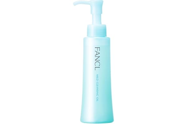 FANCL (New) Mild Cleansing Oil (4.2 fl oz (120 ml) Cleansing Oil, Additive-Free (Makeup Remover / Pore Care), Eyelash Ecure O