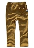 ストレッチパンツ レギンスパンツ キッズ ベビー 80 90 95 100 110 120 130 140 150 160 レギパン ジュニア ロングパンツ 80cm DV-1【20-15】キャメル
