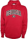 NCAA Georgia BulldogsメンズHuddle Up 2長袖フード付きトップシャツ、XL、レッド