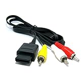 WINGONEER Super Nintendo、Gamecube、64（Super Famicom、Snes、GC、NGC、N64）用のコンポジットAV TVケーブルを補完します。